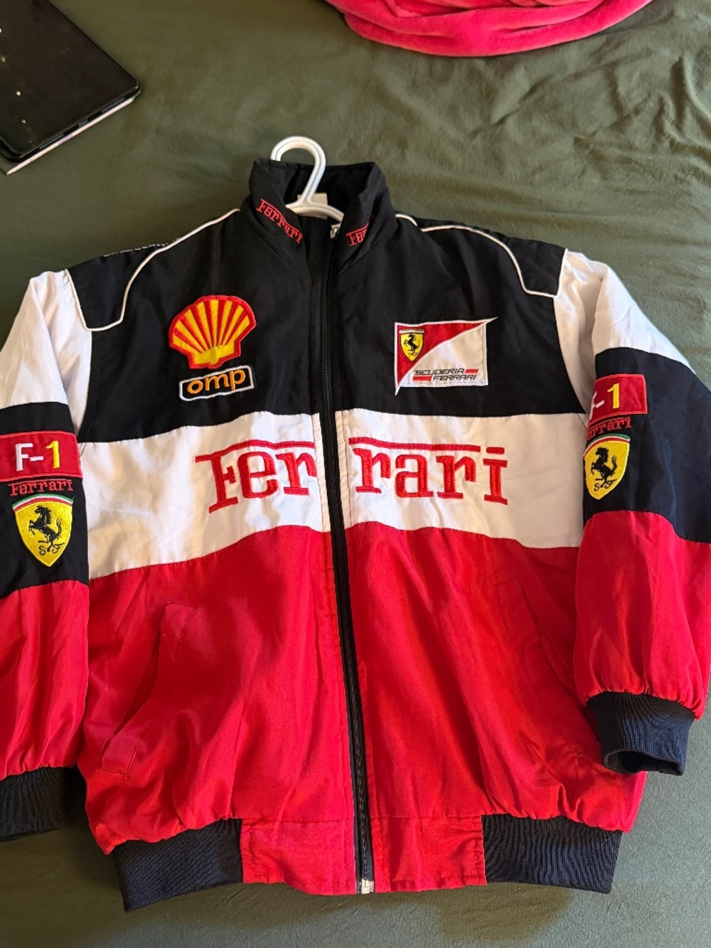 Ferrari F1 bomber jacket